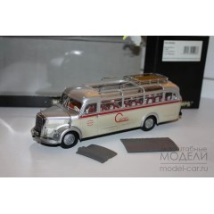 1:43 Масштабная модель Mercedes-Benz O 3500 Bus 1950 "Klenken Reisen"