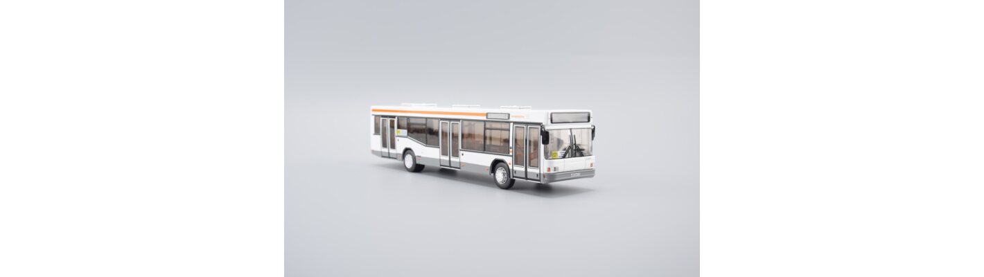 Автобус МАЗ-103, Санкт-Петербург, бело-серый от Мечты коллекционера!