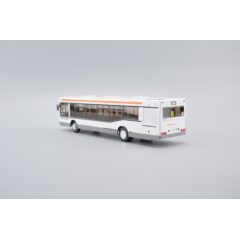 1:43 Масштабная модель Автобус МАЗ-103, Санкт-Петербург, бело-серый