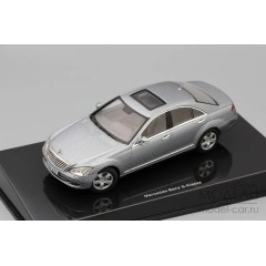 1:43 Масштабная модель Mercedes-Benz S-Klasse, grey metallic
