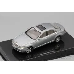 1:43 Масштабная модель Mercedes-Benz S-Klasse, grey metallic