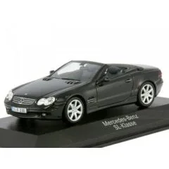 1:43 Масштабная модель MERCEDES-BENZ SL R230 (2001), obsidian black