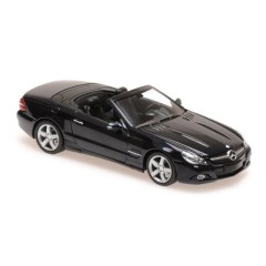 1:43 Масштабная модель Mercedes-Benz SL-Class (R230) - 2008 (blue metallic)