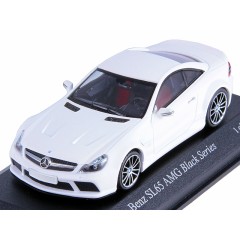 1:43 Масштабная модель Mercedes-Benz SL65 AMG Black Series (R230) 2009 Matt White