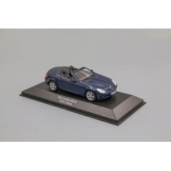 1:43 Масштабная модель Mercedes-Benz SLK Roadster (2004), blue metallic