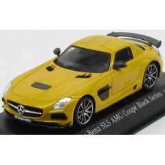 1:43 Масштабная модель Mercedes-Benz SLS AMG Black Series 2013 Yellow (l.e.500 pcs)