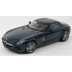 1:18 Масштабная модель Mercedes-Benz SLS AMG Coupe 2011 (Blue metallic)