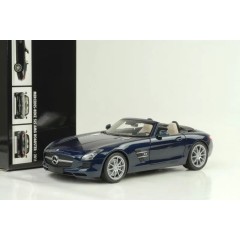 1:18 Масштабная модель Mercedes-Benz SLS AMG Roadster (blau metallic)