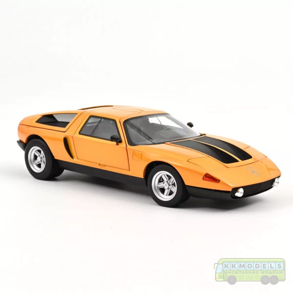 1:18 Масштабная модель MERCEDES-BENZ C111-II 1970 Weissherbs metallic