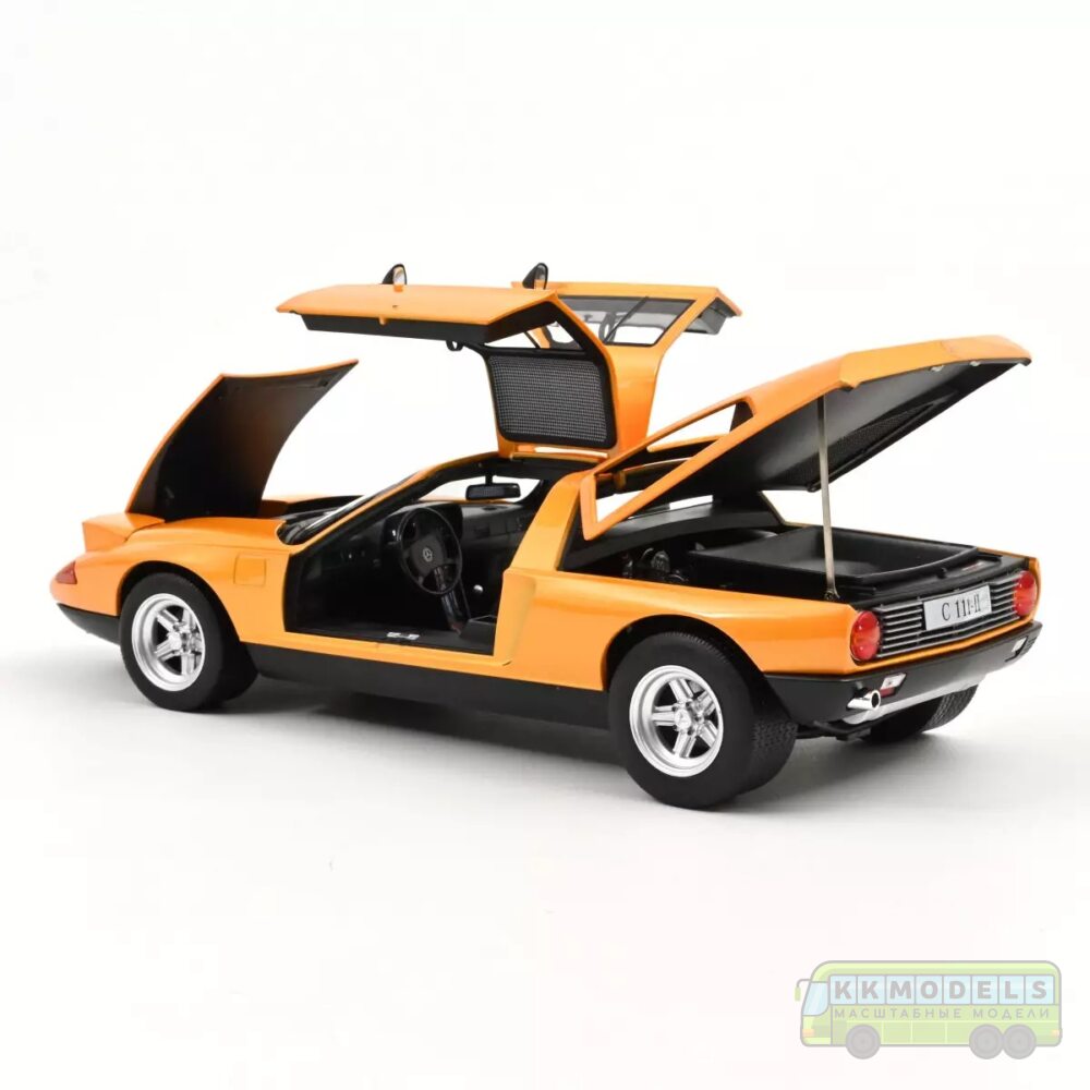 1:18 Масштабная модель MERCEDES-BENZ C111-II 1970 Weissherbs metallic