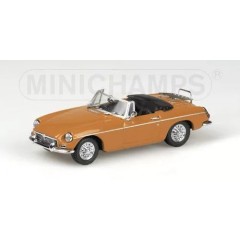 1:43 Масштабная модель MG B CABRIOLET – 1968 – YELLOW