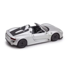 1:43 Масштабная модель Porsche 918 Spyder серебристый