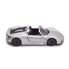 1:43 Масштабная модель Porsche 918 Spyder серебристый