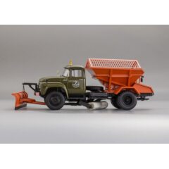 1:43 Масштабная модель Пескоразбрасыватель «ПР-130» Москва - 1977 г.