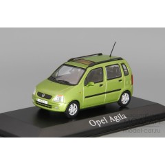1:43 Масштабная модель OPEL Agila (2000), lime green