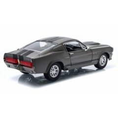 1:24 Масштабная модель FORD Mustang GT 500 "Eleanor" 1967 Silver (из к/ф "Угнать за 60 секунд")