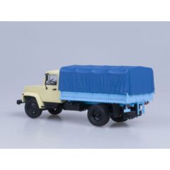 1:43 Масштабная модель 33073 (двиг. ЗМЗ-513) Грузовое такси, бежевый-синий