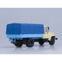 1:43 Масштабная модель 33073 (двиг. ЗМЗ-513) Грузовое такси, бежевый-синий