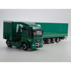 1:43 Масштабная модель КАМАЗ-5490 с полуприцепом НЕФАЗ-93341 Iteco