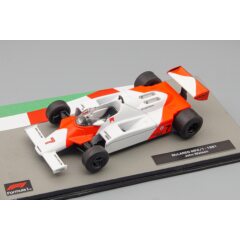 1:43 Масштабная модель McLAREN F1 MP4/1 Ford #7 Season (1981) John Watson, White Red