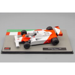 1:43 Масштабная модель McLAREN F1 MP4/1 Ford #7 Season (1981) John Watson, White Red