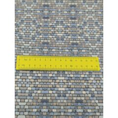 Самоклеющаяся текстура кирпичной стены №4 (мелкая), для макетов, лист А4