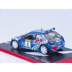 1:43 Масштабная модель Peugeot 306 Maxi №2, Jaime Azcona - Julius Billmaier, 1997