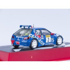 1:43 Масштабная модель Peugeot 306 Maxi №2, Jaime Azcona - Julius Billmaier, 1997