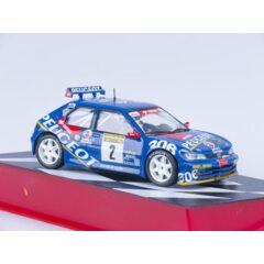 1:43 Масштабная модель Peugeot 306 Maxi №2, Jaime Azcona - Julius Billmaier, 1997