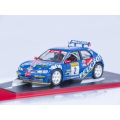 1:43 Масштабная модель Peugeot 306 Maxi №2, Jaime Azcona - Julius Billmaier, 1997