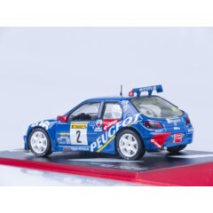 1:43 Масштабная модель Peugeot 306 Maxi №2, Jaime Azcona - Julius Billmaier, 1997