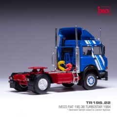 1:43 Масштабная модель седельный тягач IVECO FIAT TurboStar 190-38 1984 Blue