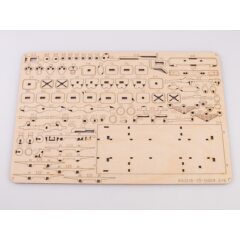 1:35 Сборная модель КАМАЗ-43118 бортовой (ранний)