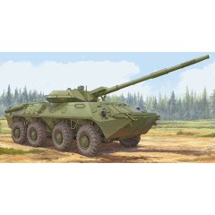1:35 Сборная модель САУ Soviet 2S14 Zhalo-S 85mm anti-tank gun