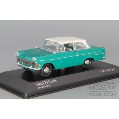 1:43 Масштабная модель OPEL Rekord (1960), green / white