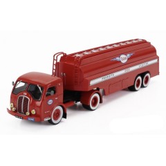 1:43 Масштабная модель SOMUA Jl17 Truck Tanker Truck Esso Produits Aviation (1955), red