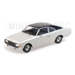 1:18 Масштабная модель OPEL REKORD C COUPE - 1966 - WHITE/BLUE