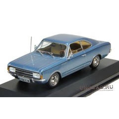 1:43 Масштабная модель Opel Rekord C Coupe 1966 Blue Metallic