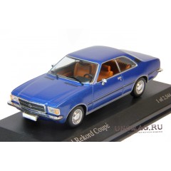 1:43 Масштабная модель Opel Rekord D Coupe 1975 Blue Metallic