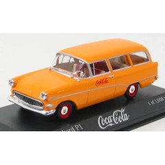 1:43 Масштабная модель Opel Rekord P1 Caravan 1958 "Coca-Cola"