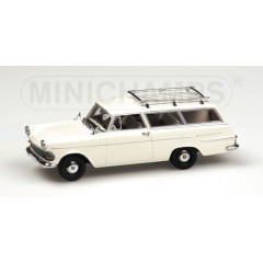 1:43 Масштабная модель Opel Rekord P2 Caravan 1960 White