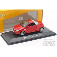 1:43 Масштабная модель Opel Tigra TwinTop (red)