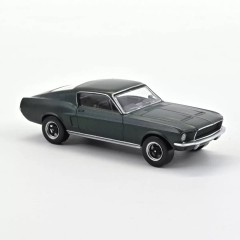 1:43 Масштабная модель FORD Mustang Fastback 1968 Satin Green Metallic