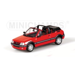 1:43 Масштабная модель PEUGEOT 205 CABRIOLET – 1990 – RED