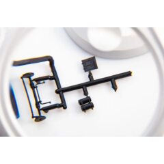 Лупа с LED подсветкой белая