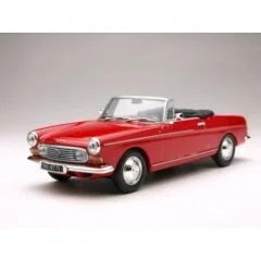1:43 Масштабная модель Peugeot 404 Cabriolet 1962 China Red