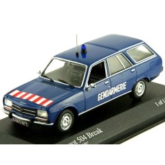 1:43 Масштабная модель Peugeot 504 Break "Gendamerie" 1970