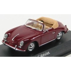 1:43 Масштабная модель Porsche 356 A Cabriolet 1956 Red (l.e.1008 pcs)