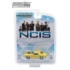 1:64 Масштабная модель DODGE Challenger R/T 1970 Yellow (из телесериала "Морская полиция: Спецотдел")