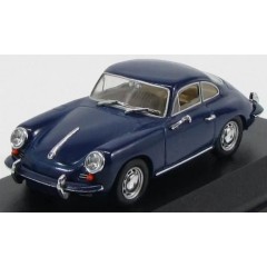 1:43 Масштабная модель Porsche 356 C Cabrio 1963-65 dark blue